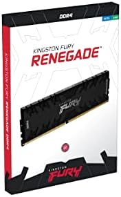 קינגסטון Fury Renegade 64GB 3600MT/S DDR4 CL18 ערכת זיכרון שולחן עבודה של 2 | אינטל XMP | Amd ryzen | חביון נמוך | KF436C18RBK2/64